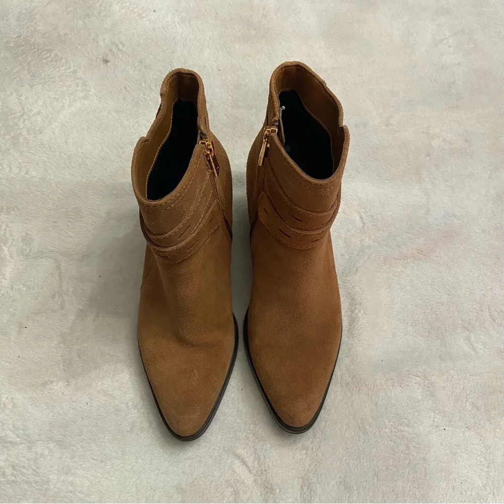 Naturalizer fenya Block Heel Leather Booties - Picture 4 of 9